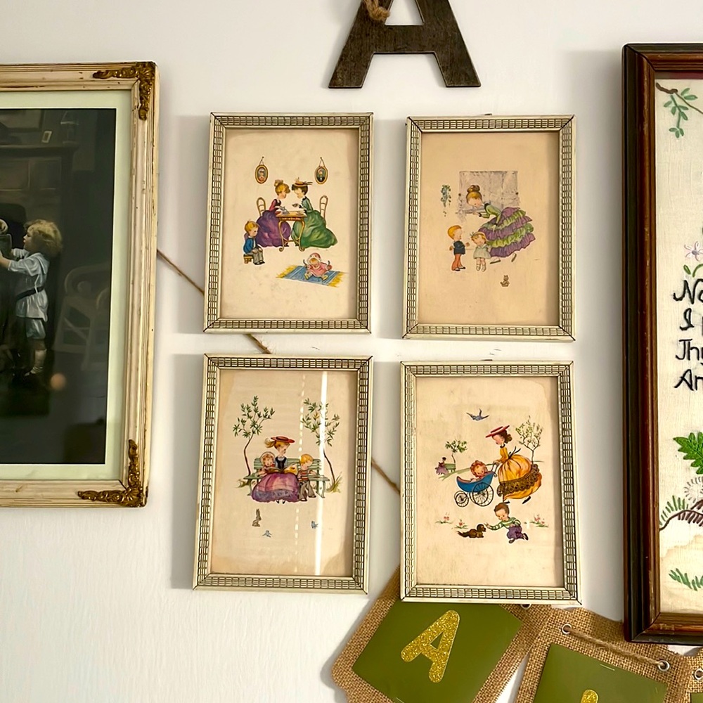 🌟3/$25🌟1950s Nursery Art Prints